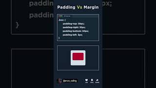 padding and margin #html #css #javascript #coder #programmer