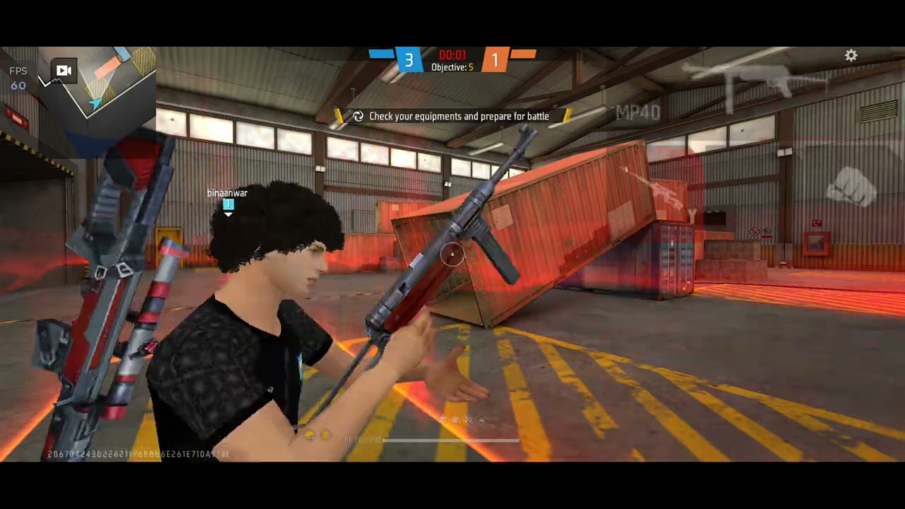 I am new free fire player & lover....
