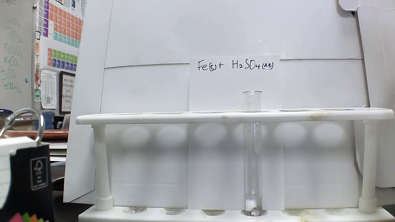 Fe H2SO4 - youtube