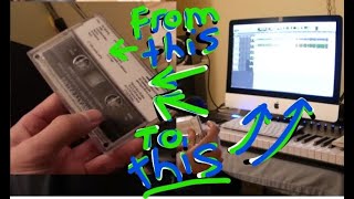 Easy tutorial: How to turn a cassette tape into a stereo mp3 AND have it sound professional!!!!