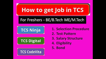 How to get job in TCS - Ninja vs Digital vs Codevita