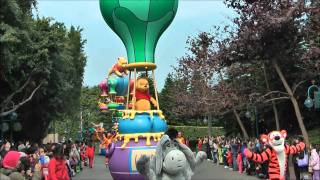 Hong kong disneyland 5th anniversary flights of fantasy parade pt 1 2