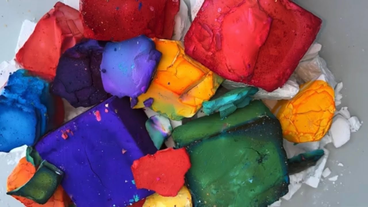 Soft Plain with cornstarch and holi powder and dyed Gym Chalk | edit ...