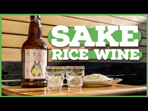 How To Easily Make SAKE (Rice Wine) At Home! 🍶