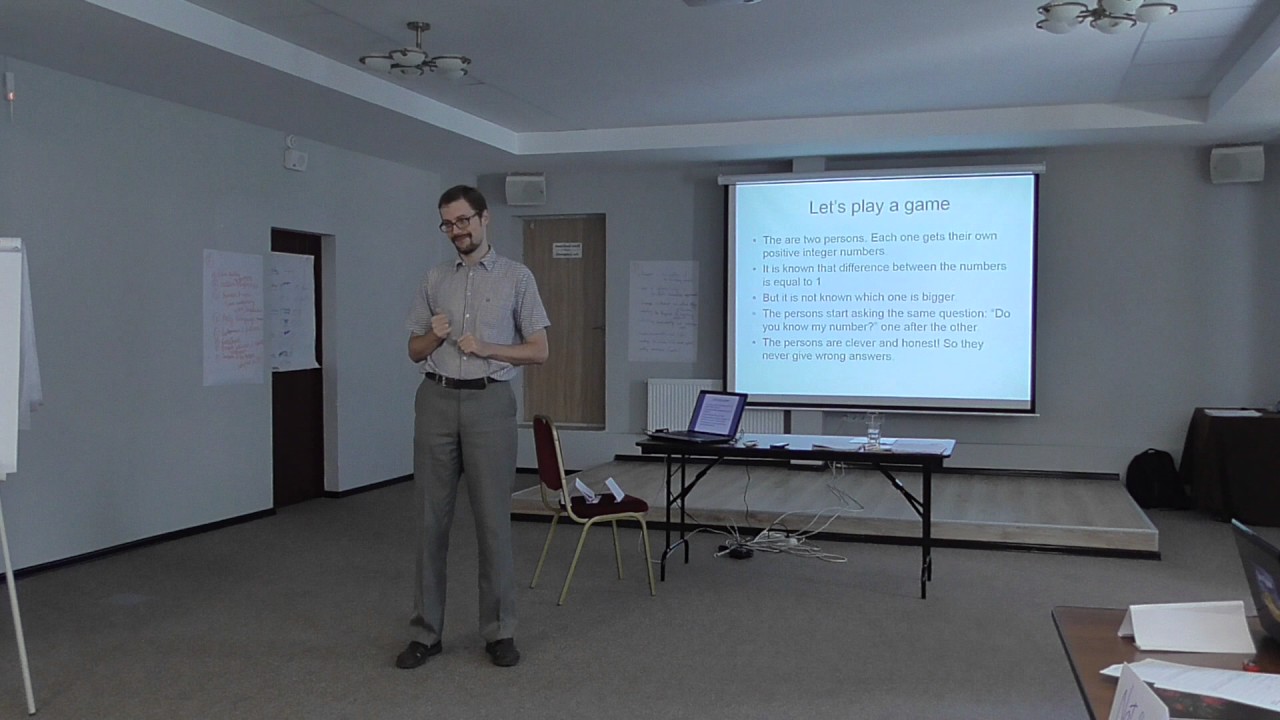 ATE micro lecture Alexander Antonenko - Epistemic logic