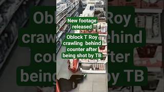Oblock T Roy Crawling Behind Counter After Getting Shot By TB oblocktroy drill