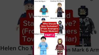 LEGO Avengers Tower Modular Who Should Stay Exclusive? Part 2 Ultron Wasp S.H.I.E.L.D. Agent Kevin F