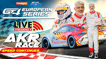 🔴LIVE :  Race 2 I Nürburgring I GT4 European Series pwd by RAFA Racing Club | Ajith Kumar Racing