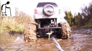 RC FastLane Jeep Cherokee gets muddy SHORT