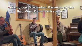 November Farewell - a Dadgad Guitar Tune Goes from Idea to Ensemble