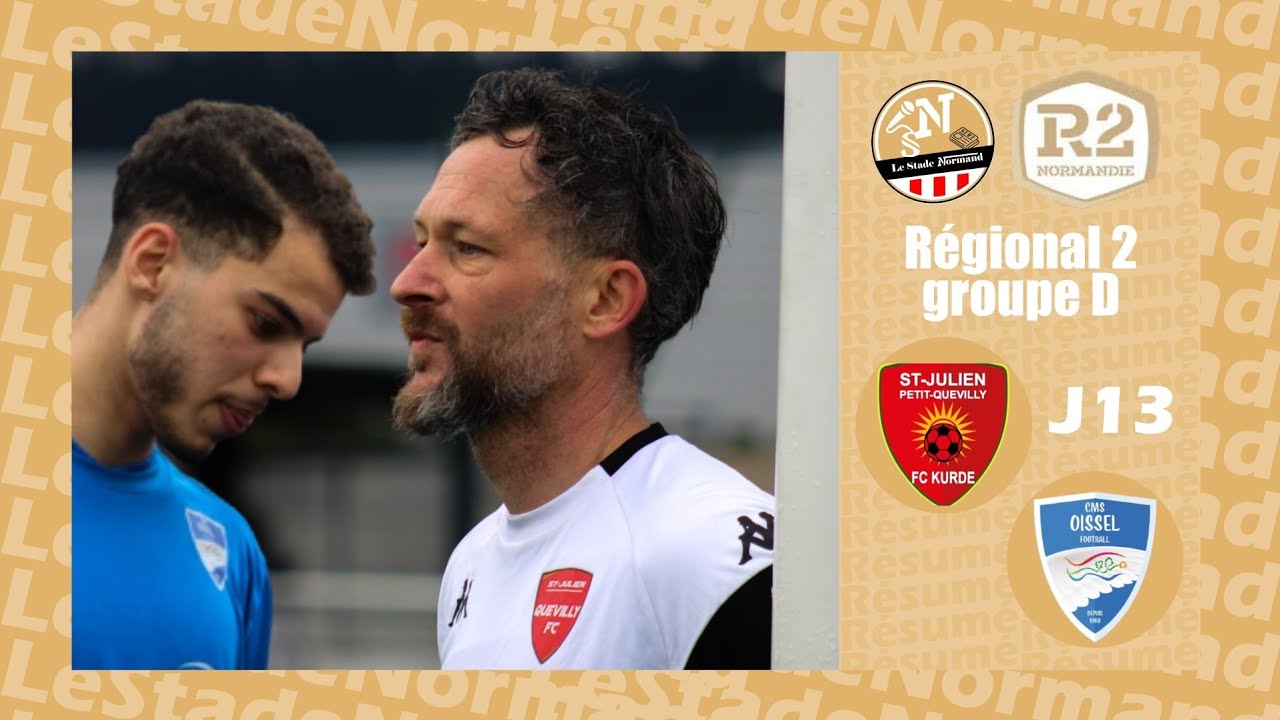 Saint-Julien FC Kurde - CMS Oissel (B) / J13, R2 groupe D. 