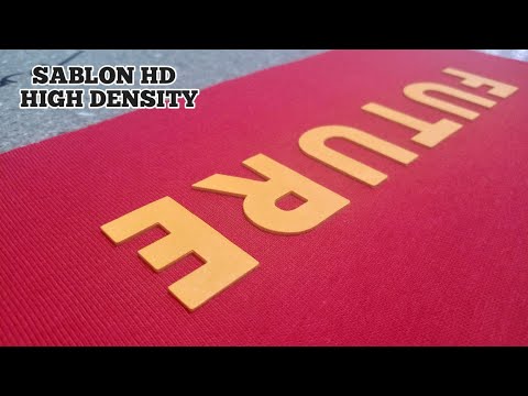 Teknik Sablon  High Density Sablon  Hd Screen Printing 