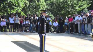 Wreath Laying - Tomb of the Unknown Soldier - PGRNY and Iwo Jima Survivors