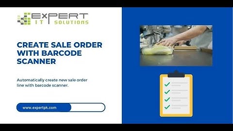 Odoo 15 Sale Order Barcode Support