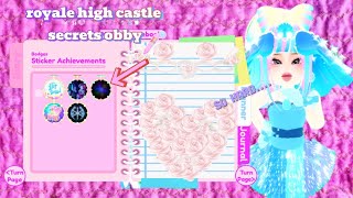 royale high castle secrets obby strategy (veryhard) #roblox