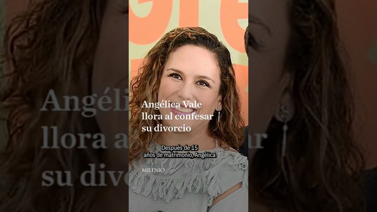 Angélica Vale llora al confesar su divorcio de Otto Padrón