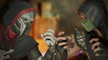 Mortal Kombat 1 Ermac vs Reptile