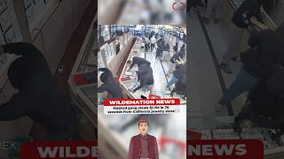 Masked gang steals $1.7M in 70 seconds from California jewelry store #california #gold #diamond