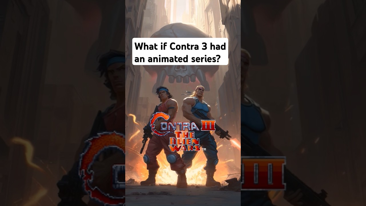 Contra 3 as an animated series 