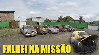 TENTEI LIGAR UM DOS CARROS ABANDONADOS DO FERRO VELHO !!