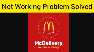 How To Solve McDelivery(Mcdonald