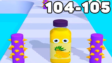 JUICE RUN Gameplay All Levels Walkthrough Android,ios Level 104-105