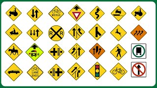 Master 40 Road Signs Easily | Traffic Signs & Meanings for Driving Theory & Permit Tests