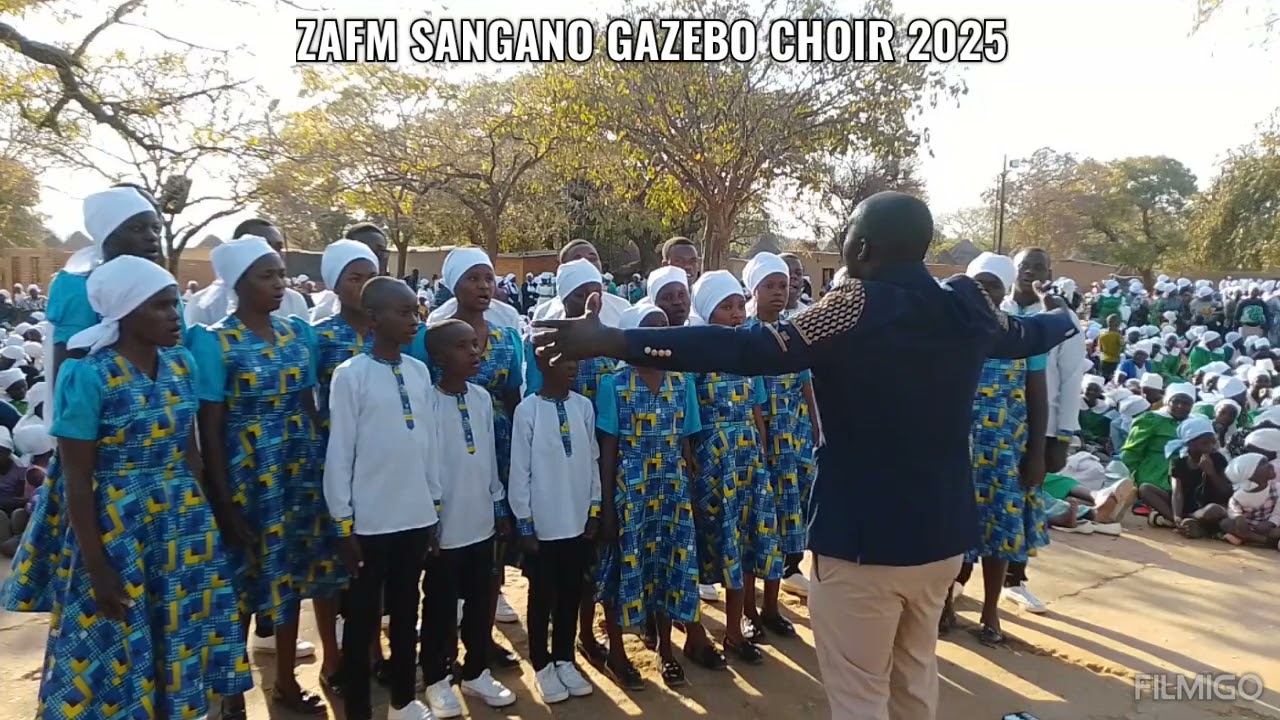 ZAFM SANGANO GAZEBO CHOIR 2025