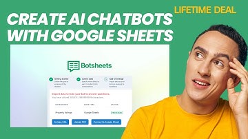 Botsheets Lifetime Deal I Create No Code AI Agents With Google Sheets