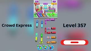 Crowd Express Level 357 Walkthrough 🚦 | Step-by-Step Solution | Go Answer
