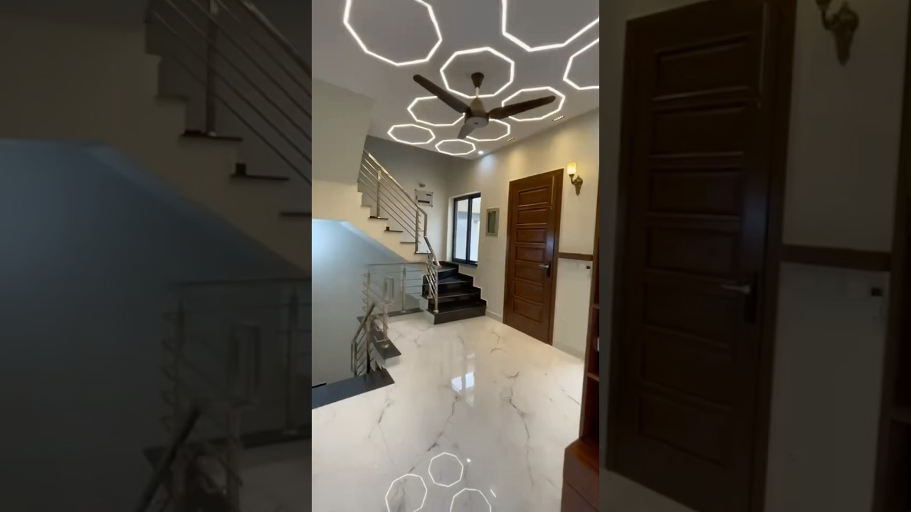 5 Marla Ultra Modern House For Sale In Bahria Town Lahore🏘️🤍 