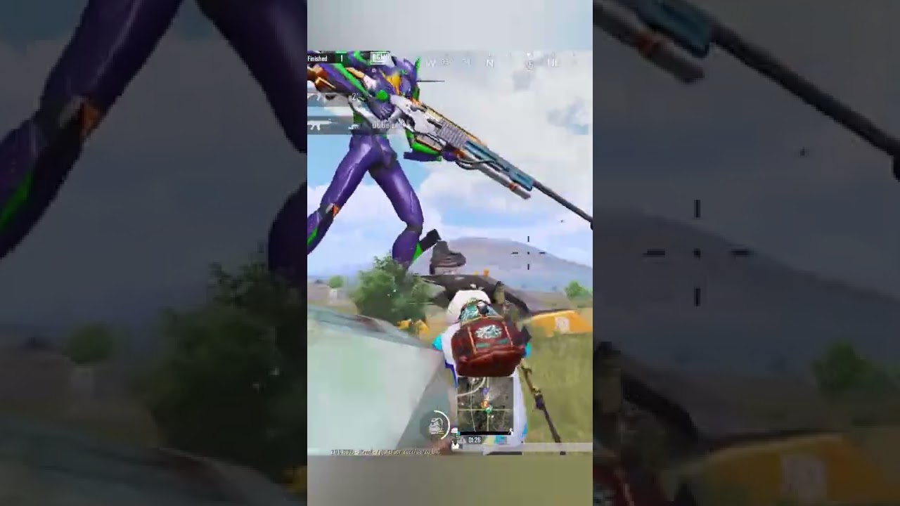 BIG ROBOT FIGHTS /new evangelion event 😱 pubg mobile 