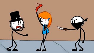 Rescue the Lover - Henry Stickman Save The Girl -NOOB Vs PRO Levels 10-15 Funny Gameplay Walkthrough screenshot 3
