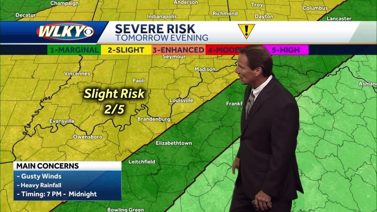 Storm chances return later Saturday - YouTube
