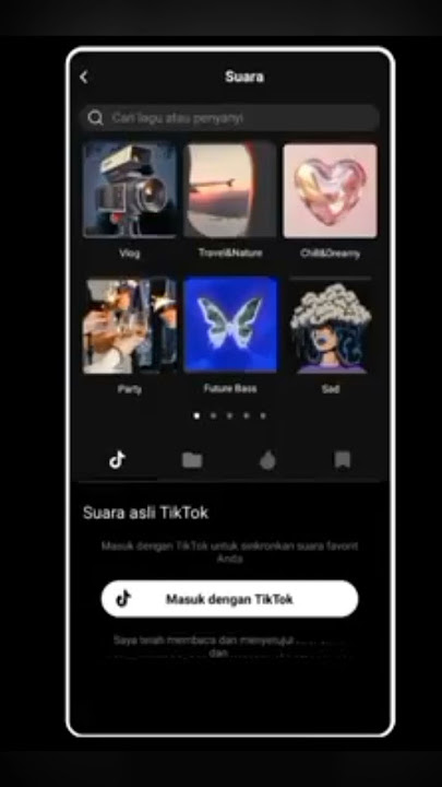 menghilangkan musik pada sebuah lagu menggunakan CapCut