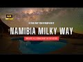 ✨ Namibia Milky Way Timelapse 4K | Cosmic Night Sky Reflection 🌌