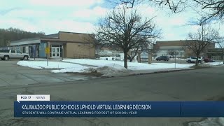 Kalamazoo Public Schools uphold virtual learning decision