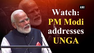 Watch: PM Modi addresses UNGA