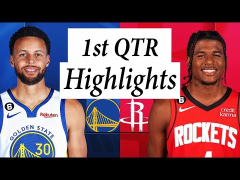 Golden State Warriors vs. Houston Rockets  Highlights 1st QTR | Mar 20 | 2022-20