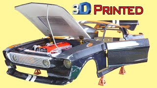 3D printing 10th scale Shelby 1967part2/How to 3d print rc car body/Painting rc body/Scale Addiction