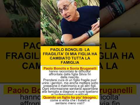 Video Paolo Bonolis Figlia
