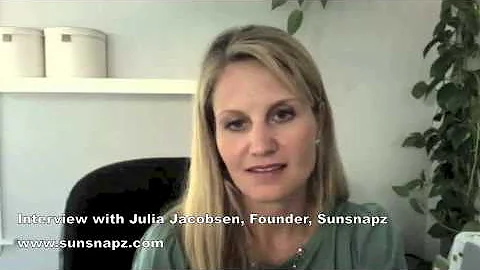 Interview: Julia Jacobsen, Founder, Sunsnapz