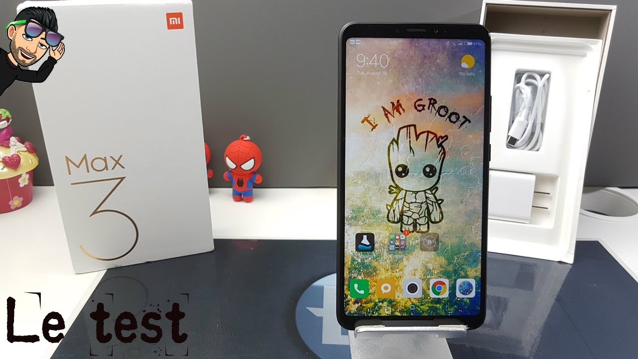 video Xiaomi Mi Max 3 Prix Maroc