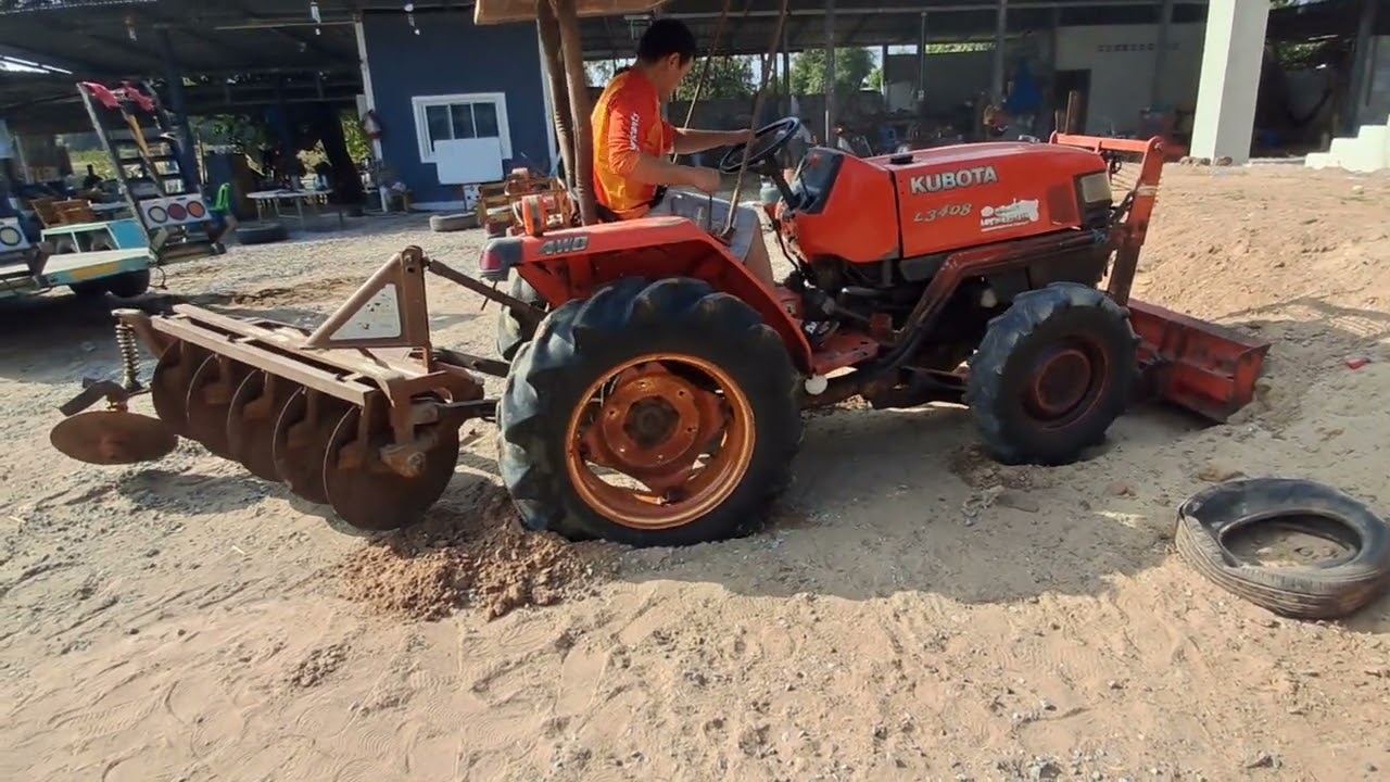 รถไถคูโบต้า L3408 ปี50 เอกสารครบ 115,000บาท 062-825-5750 