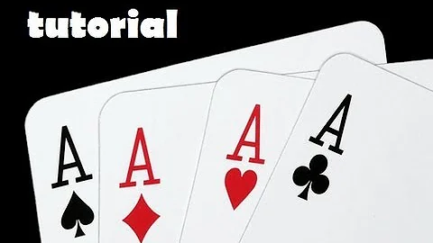 !!!! tutorial !!!! (dr.daleys last card trick) (4 aces trick )