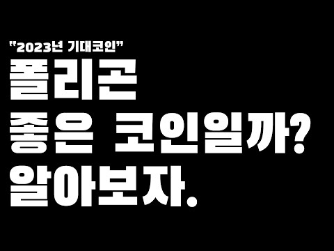 폴리곤 전망에 대해서 폴리곤 뭐하는 코인인가 폴리곤코인을 알아보자 