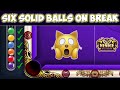 2 World Records in 1 Game of 8 Ball Pool (You have never seen before) - Level Max Fiery Orange Cue