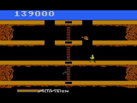 Atari 800 Longplay [02] Pitfall II: The Lost Caverns - Adventurer's Edition