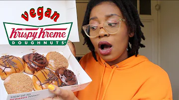 ¿Son veganos los donuts de Krispy Kreme?