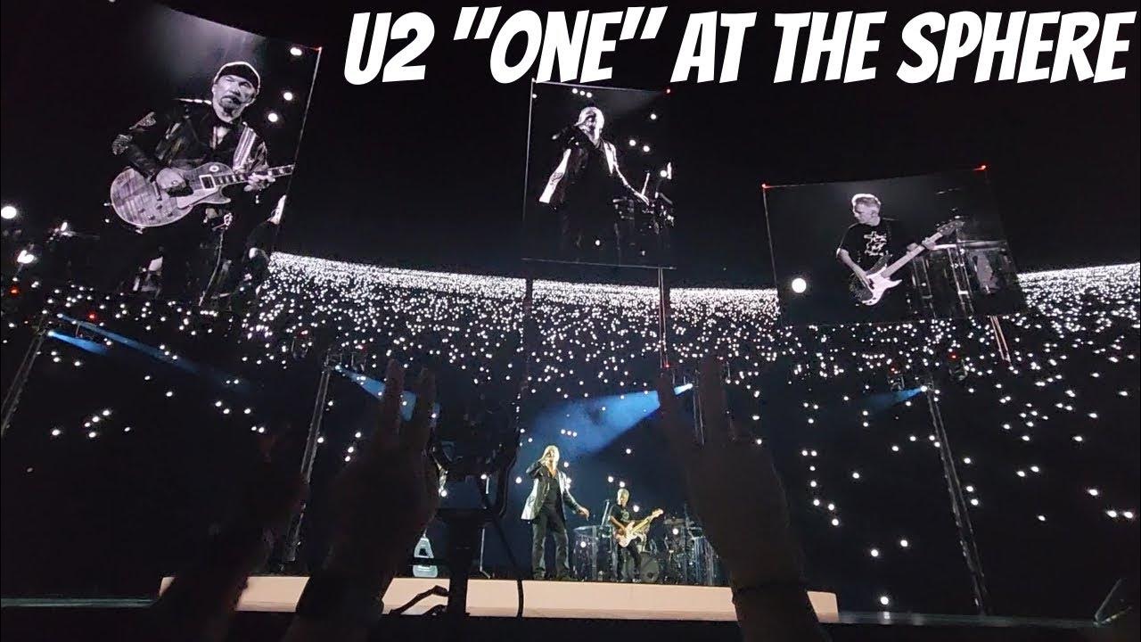 U2 sets the stage ablaze at The Sphere's spectacular grand opening